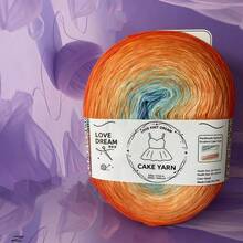 500g Gradient Ombre Cake Yarn Set, Macaron Color Soft Fine Yarn For Hand Knitting Crochet, DIY Scarf Shawl Bag Sweater Craft Yarn - 1 Piece - View 20