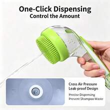 Pet Bath Brush Easy Foam, Cat Dog Massage Brush Pet Comb Pet Cleaning Brush Scrubbing Tool, Universal For Cats And Dogs Bathing - Multicolor - View 4