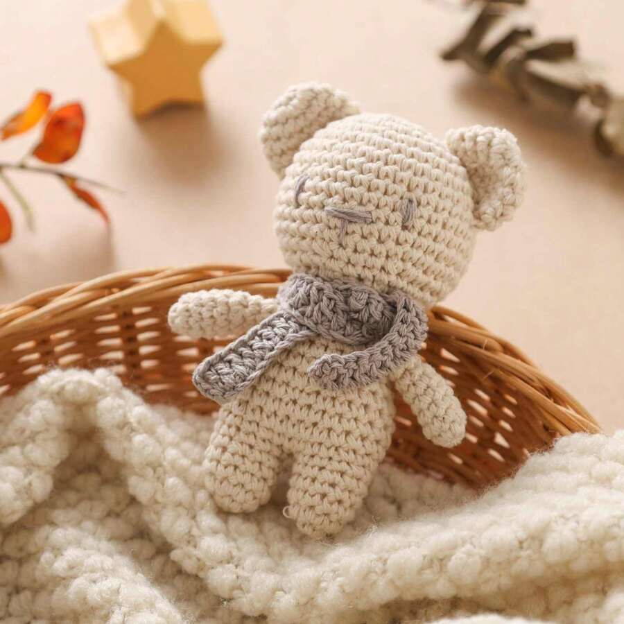 Đồ chơi an ủi cho bé móc thủ công, quà tặng cho mẹ và bé, quà kỷ niệm cho bé, quà Lễ Phục Sinh, đồ dùng phòng ngủ cho trẻ em phù hợp cho bé từ 0+ - Nhiều màu - Xem 1