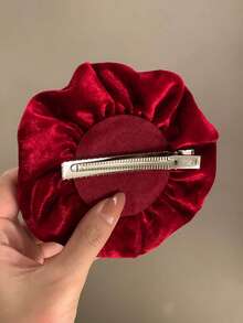 1pc Star Christmas Hat Hair Clip, Christmas Holiday Atmosphere Photo Prop Headpiece - Multicolor - View 2