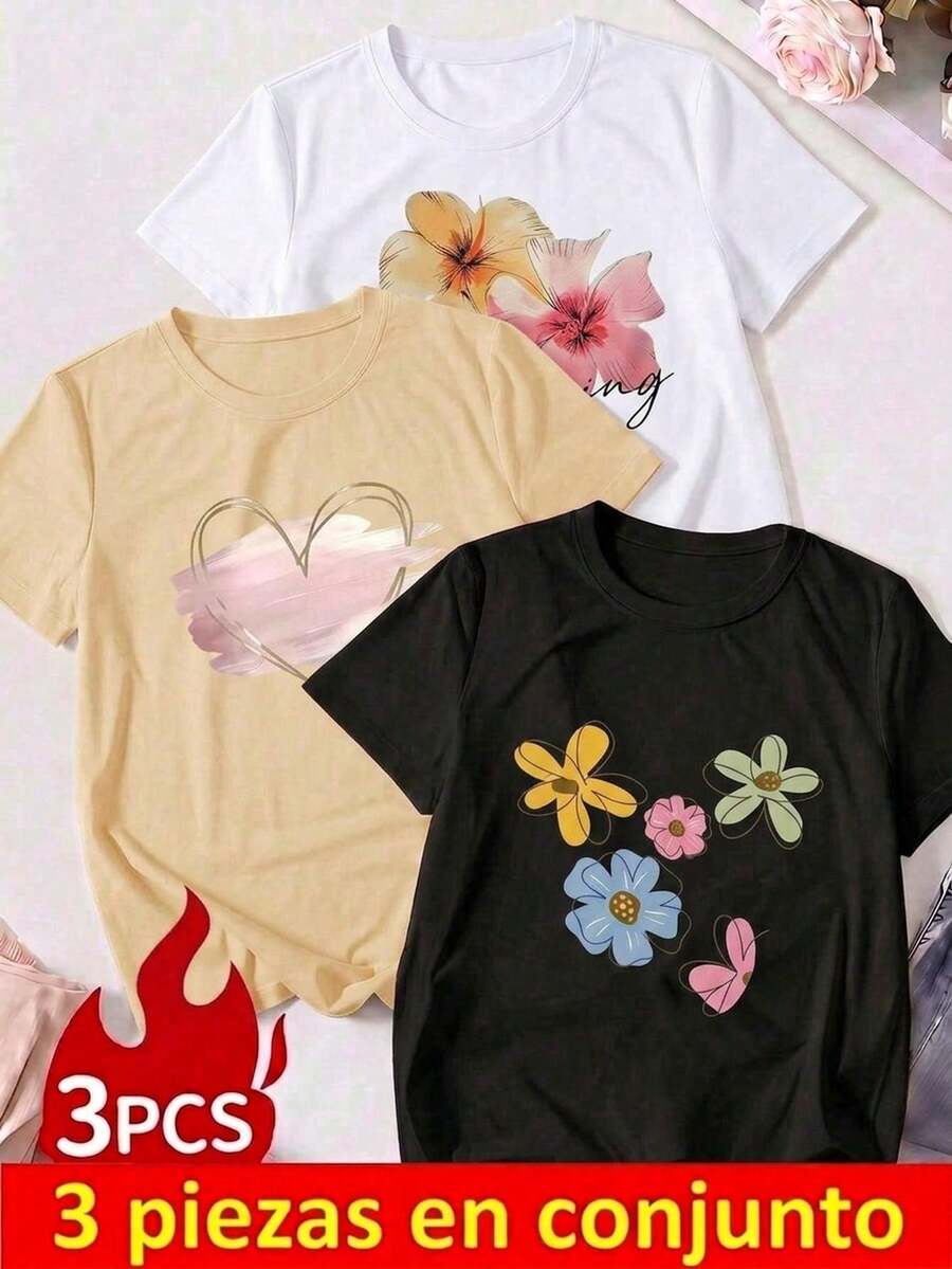 Women T-Shirts - Multi-color 1 - View 1