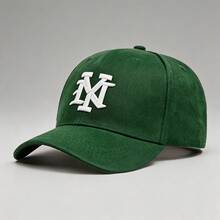 1 Pc Men's Gothic Letter NY Embroidered Fashion Baseball Cap, Adjustable Design, Suitable For Outdoor Activities, Travel, And Running - Multicolor - View 5