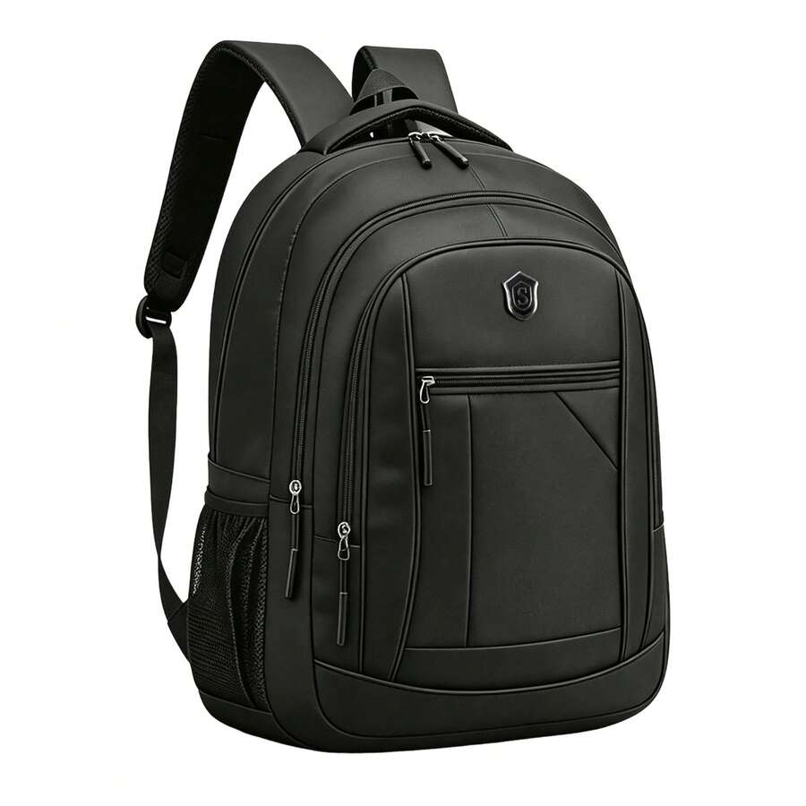 Mochila Unisex Oxford Impermeable 14 Pulgadas, Mochila Casual Cómoda Con Gran Capacidad, Mochila Multiusos Ligera Para Laptop, Para Universidad Trabajo Viajes Y Uso Cotidiano - 1666- - Ver 1