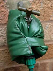Thickened Faucet Anti-Freeze Insulation Cover, Outdoor Water Pipe Anti-Freeze & Dust Cover, Prevents Faucet Freezing, Winter Insulation Essential, Reusable, Easy To Remove, Suitable For Home, Garden, Kitchen And Various Outdoor Environments, Winter Must-Have - A - View 9