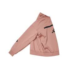 Adidas Men's Fashionable Comfortable Soft Loose Round Neck Pullover Sweatshirt Spring Autumn JC7926 - Grayish Pink - View 4