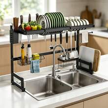 Organizador de cocina sobre fregadero de 85 cm con accesorios - C - Ver 1