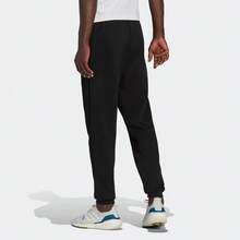Celana Jogger Rajut Longgar Warna Hitam untuk Lari dan Latihan Pria dari adidas - Hitam - View 3