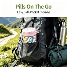 7-Compartment Large Capacity Pill Box, Portable Travel Medicine Storage Box, Can Store 7 Types Of Vitamins, Nutritional Supplements, Tablets, Daily Pill Organizer, Large Opening For Easy Access, Suitable For Travel, Office Use - 3-compartment Sealed Pill Box - View 3