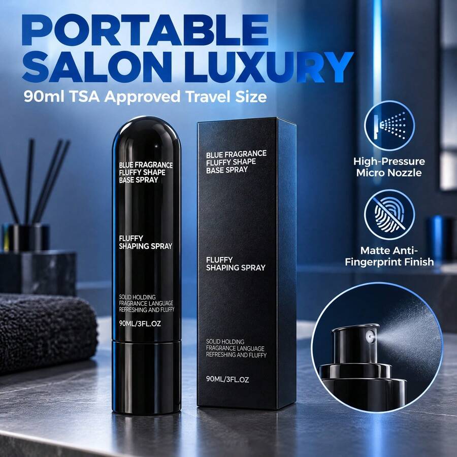 Hair Spray Penambah Volume & Pembentuk Rambut 90ml, Tahan Lama Sepanjang Hari, Meningkatkan Volume Akar Rambut, Cocok untuk Gaya Rambut Segar Sehari-hari, Tidak Berminyak, Semprotan Halus Tanpa Residu, Mudah Disisir dan Dibersihkan, Unisex, Cocok untuk Semua Jenis Rambut - Pakaian formal - View 1