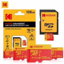 Kodak High-Speed U3 Micro TF Card, Smooth 4K Video Recording, Includes SD Card Adapter, Optional Capacities 32GB/64GB/128GB/256GB, UHS-I, Suitable For Mobile Devices - View 3