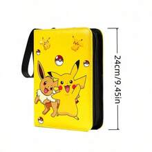 asmodee Pokémon Game Card Album Card Storage Photo Album, Card Collection Book Pocket Monsters Pets, 400 Card Slots Max Capacity 800 Cards (Cards Not Included) - Large Photocard Binder - View 2