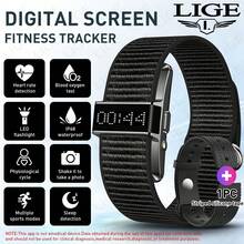 Pulsera inteligente de moda LIGE, diseño sin pantalla, resistente al agua, múltiples modos de ejercicio, registros de seguimiento de ejercicio, monitoreo del sueño - Ver 2