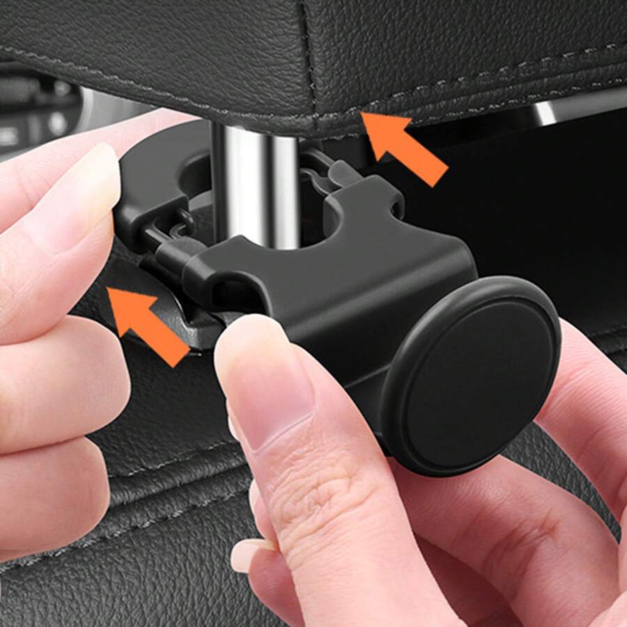 2/4PCS [Desain Tersembunyi] Pengait Sandaran Kepala Mobil, Pengait Sandaran Kursi Mobil, Pengait Penyimpanan Kursi Belakang, Pengait Interior Mobil Multifungsi ABS, Hitam/Coklat, Cocok Universal untuk Sebagian Besar Model Mobil. Penyimpanan & Pengorganisasian Rumah & Kehidupan, Penyimpanan Mobil. Pengait Sandaran Kepala Pemasangan Sekali Klik! Desain Tersembunyi Tidak Memakan Ruang, Gantung Tas, Payung, Makanan Bawa Pulang, Warna Hitam dan Coklat, Pengait Serbaguna, Jaga Kursi Belakang Tetap Rapi. Nyaman dan Praktis