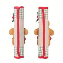 1/2pcs Gingerbread Man Refrigerator Door Handle Covers, Holiday Handle Protectors, Creative Christmas Decor Refrigerator Handle Covers, Suitable For Refrigerator, Dishwasher, Microwave, Oven, Party Decoration, Kitchen Christmas Decor - Gingerbread Oven Mitts - View 5