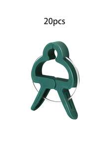 20pcs Garden Plant Clips, Plastic Gardening Clips, Butterfly Orchid Tomato Vine Branch Fixing Support Clips - A - View 11