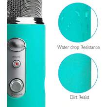 Casing Silikon Blue Ye Ti - Pelindung Silikon Perlindungan Penuh untuk Mikrofon Blue Ye Ti & Ye Ti Pro - Pelindung Mikrofon Anti Debu dan Anti Gores untuk Studio Rumahan, Streaming, Podcast, dan Pengaturan Rekaman (Hijau Giok) - Satu-Ukuran - View 7