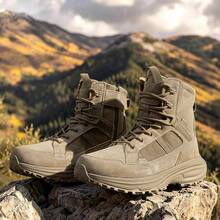 Men Military & Tactical Boots - Beige - View 3