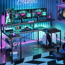 Computer Armoires & Hutches - Black - View 2