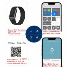 LIGE's New Screenless Smart Band: Splash-Proof, Activity Tracking, And Support For Multiple Sports-A Multifunctional Smart Band - View 9