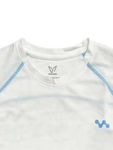 veidoorn Men's Sports Casual Long Sleeve Top, Soft And Comfortable T-Shirt, Suitable For Outdoor Training - White - View 6