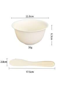 Silicone Facial Mask Bowl, Home Skincare DIY Mixing Bowl, Soft Reusable Mask Mixing Bowl, 3 Colors Available - Multicolor - View 4
