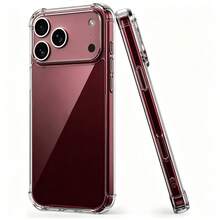 透明不泛黃軟殼，相容 iPhone 18 Pro Max 18 Pro，防震防摔透明手機殼，相容 iPhone 17 Pro Max 16 Pro Max 17e 16e 15 13 14 11 12 Mini XS Max XR 7 8 Plus SE 2020 SE 2022 - 無色 - 查看 10
