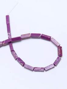 1 Strand 4x13mm Natural Stone Beads Rectangle Emperor Stone Loose Spacer Beads For Jewelry Making DIY Unique Bracelets Necklace Earrings - Multicolor - View 20