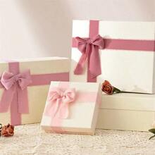 3 Rolls 3 Colors Premium Handmade Chiffon Ribbon With Edging, Suitable For Wedding Invitations, Mother's Day, Bridal Bouquets, Gift Wrapping, DIY Crafts - A - View 10