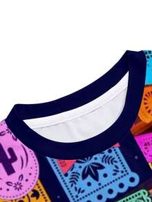 Plus Size Sleep Tops - Multicolor - View 3