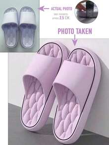 2024 New Women's Summer Slippers, Home & Outdoor Anti-Slip EVA Slides For Couples (Runs Small By One Size) - Purple - View 4