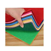 Colorful Non-Woven Fabric Handmade DIY Craft Material Paper Cutting Fabric Weaving Non-Woven Cloth - Multicolor - View 1