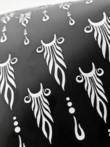 2 Sheets Finger Tattoo Stencil Stickers, DIY Painting, Suitable For Tattoos, Reusable 3 Layers Hollow Tattoo Stencils, Suitable For Body Art Tattoo Designs - View 5