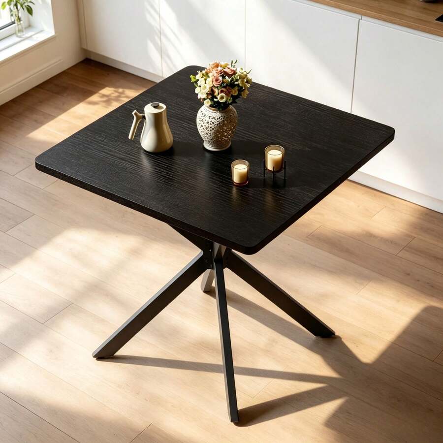 Outdoor Dining Tables - Black - View 1
