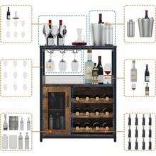 Freestanding Wine Racks & Cabinets - Brown - View 3