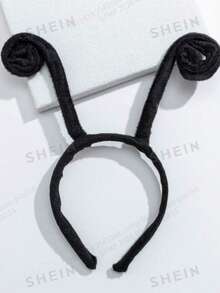 1pc Halloween Personalized Elegant Party Ant Headband Suitable For Holiday Use - Black - View 2