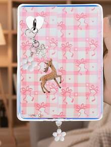 Cute Deer Flower Dust Plug Charm Chains,Type‑C Dustplug Decorative Chain,Portable Hanging Pendant Anti‑Lost Decor Accessories For Bag & Phone Case - Multicolor - View 6