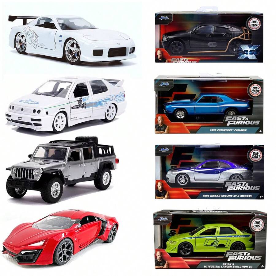 Simba Model Mobil Film Skala 1:32 dari Paduan Logam, Replika Edisi Kolektor Berlisensi Resmi, Cocok Sebagai Hadiah Ulang Tahun dan Natal untuk Pria dan Kolektor - MultiWarna - View 1