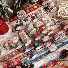 20 Gulungan Pita Washi Natal - 5 Ukuran Campuran, Pita Perekat Motif Salju dan Rusa, Sempurna untuk Dekorasi Perencana, Kartu Buatan Tangan, dan Scrapbooking Liburan, Hadiah Ideal untuk Pecinta Kerajinan Tangan - beraneka warna - View 4