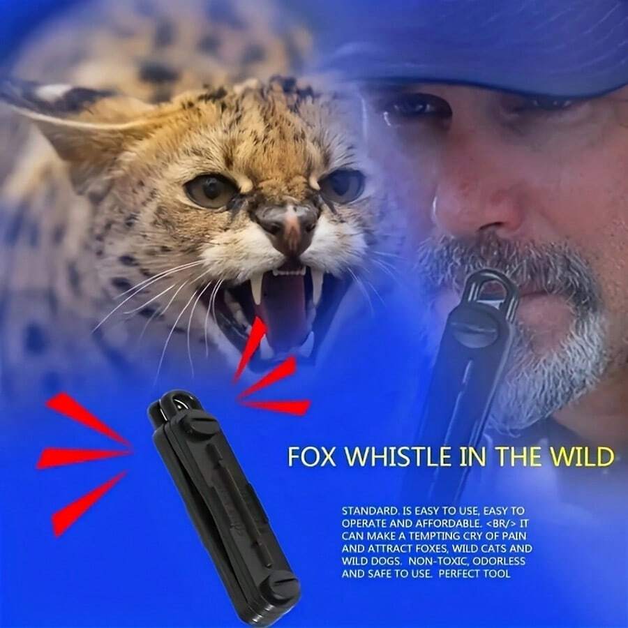 1/2/3pcs-Set Fox Call Whistle - High Volume Animal Sound, Essential Wildlife Attraction Tool For Hunting And Outdoor Survival, Hunting Accessory, Stunning Appearance - Multicolor - View 1