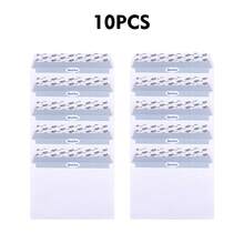 10/50/100pcs Blank White Self-Adhesive Tamper Evident Envelopes With Tear-Off Strip, Security Envelope Bags With Silicone Paper Back To School - White - View 10
