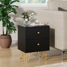 Nightstands - Black - View 6