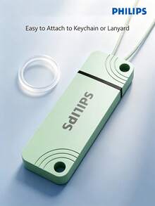 PHILIPS 11UA Metal USB Flash Drive 32G Light Green & White Car & Office USB Drive - View 3