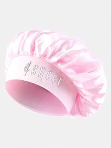 1PC 12 Zodiac Signs Personalized Satin Sleep Cap Beauty Hair Bonnet Headscarf Suitable For Daily Use - Multicolor - View 7