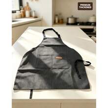 Adjustable Bib Apron, Waterproof Oil-Resistant Wear-Resistant, Unisex, With Pockets, Soft Chef Apron, Suitable For Home Cooking, Baking, Grilling, DIY Projects, Kitchen, Coffee Bar, Kitchen Essentials, Room Kitchen Decor, Wedding - Multicolor - View 17