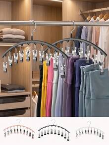 Travel Clothes Hanger, Multi-Functional Clothes Storage Rack, Multiple Colors Available, Travel Hanger, Hat Storage Rack - Multicolor - View 5