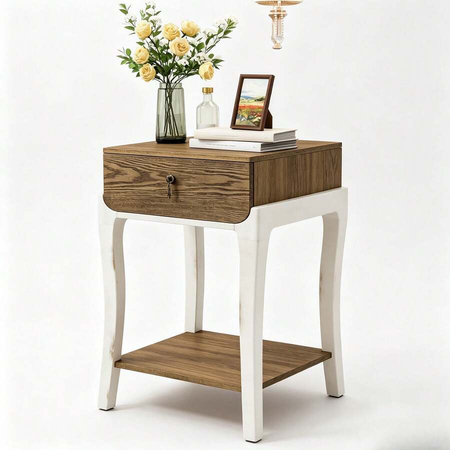 Sofa & Console Tables - Brown - View 1
