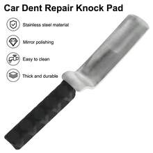 Paintless Dent Repairing Knock Pad Leveling Flapping Pad Body Dent Removal Car Dent Repair Tool Rubber Handle Z-Type - A - View 1