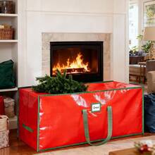 Christmas Tree Storage Bag, PVC Large Capacity Christmas Storage Bag, Outdoor_Home Christmas Tree Storage Bag, Christmas Tree Storage_ - Multicolor - View 1