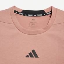 Adidas Men's Simple Small Logo Comfortable Sports Casual Crew Neck Sweatshirt Spring/Autumn JI8165 - Grayish Pink - View 5