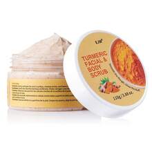 Turmeric Foot Scrub, Mild And Fine Scrub Particles Deep Cleansing, Softening Chicken Skin, Creating Even Skin Tone, Making The Skin Look Smoother And More Delicate, Suitable For All Skin Types - Turmeric - View 9